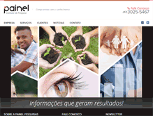 Tablet Screenshot of painelpesquisas.com.br